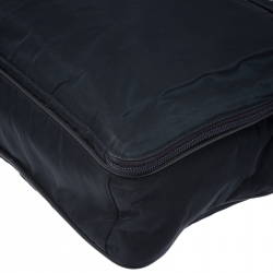 Pre Owned Prada Dark Blue Nylon Laptop Bag