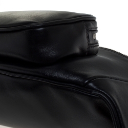 Prada Black Leather Belt Bag
