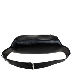 Prada Black Leather Belt Bag