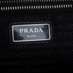 Prada Black Leather Belt Bag