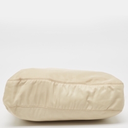 Prada Light Beige Nylon Messenger Bag