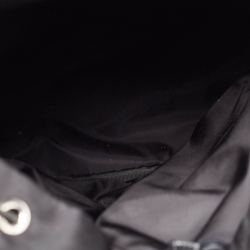 Prada Black Nylon and Saffiano Leather Backpack