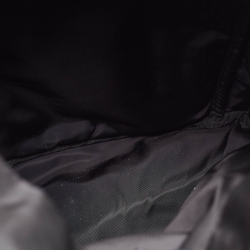 Prada Black Nylon and Saffiano Leather Backpack