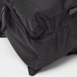 Prada Black Nylon and Saffiano Leather Backpack