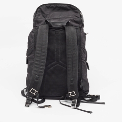 Prada Black Nylon and Saffiano Leather Backpack