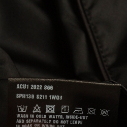 Pre Owned Prada Black Synthetic Cargo Pants 3XL