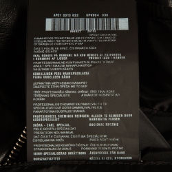 Prada Black Leather and Nylon Reversible Jacket XL