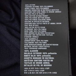 Pre Owned Prada Navy Blue Jersey Pocket Detailed T-Shirt L