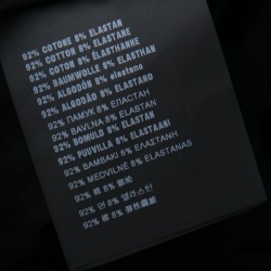 Pre Owned Prada Black Contrast Side Panel Detail Long Sleeve T-Shirt XL