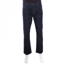 Prada Indigo Dark Wash Classic Fit Denim Jeans XL