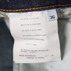Prada Indigo Dark Wash Classic Fit Denim Jeans XL
