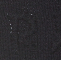 Prada Black Cashmere Wool Knit Tonal Embroidered Logo Jumper M