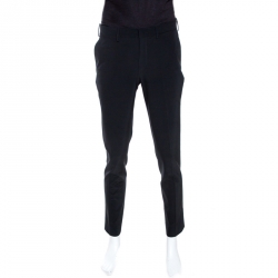 Prada Black Tailored Trousers L