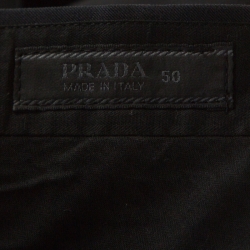 Prada Black Tailored Trousers L