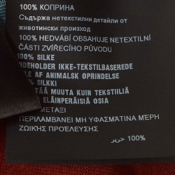 مملوكة مسبقًا Prada Multicolor Striped Silk Knit Polo T-Shirt S