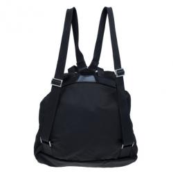 Pre Owned حقيبة ظهر برادا بني تيسوتو نايلون