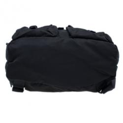 Pre Owned حقيبة ظهر برادا بني تيسوتو نايلون