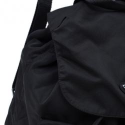 Pre Owned حقيبة ظهر برادا بني تيسوتو نايلون