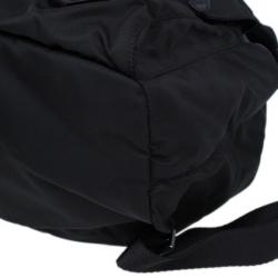 Pre Owned حقيبة ظهر برادا بني تيسوتو نايلون