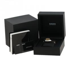 Rado Diastar Gold Stainless Steel Original Men's Wristwatch 35MM