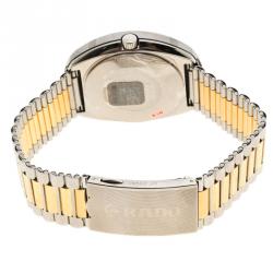Rado Diastar Gold Stainless Steel Original Men's Wristwatch 35MM