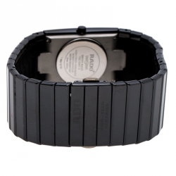 مملوكة مسبقًا Rado Black Ceramica R21347222 Men's Wristwatch 27 mm