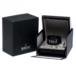 مملوكة مسبقًا Rado Black Ceramica R21347222 Men's Wristwatch 27 mm