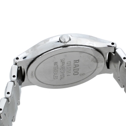 Pre Owned Rado Silver Grey Stainless Steel Florence 129.3755.4 Men's Wristwatch 33 mm