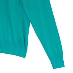 مملوكة مسبقًا Ralph Lauren Green Long Sleeve Pony Pullover XXL