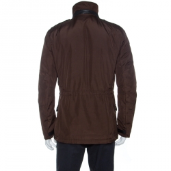 Pre Owned Ralph Lauren Brown Zip Front Jacket M