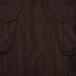 Pre Owned Ralph Lauren Brown Zip Front Jacket M
