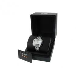 Pre Owned Rama Swiss Watch Unisex Wristwatch SS White