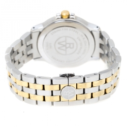 Pre Owned ساعة يد رجالية ريموند ويل تانغو 5599 ستانلس ستيل لونين مينا بيضاء 39 مم