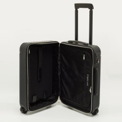 مملوكة مسبقًا Rimowa Black Distinct Black Leather Cabin Suitcase