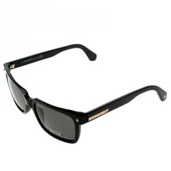 Roberto Cavalli Black 834S Square Sunglasses