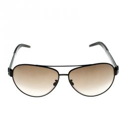 Roberto Cavalli Black Gorgonea 892S Aviator Sunglasses
