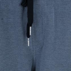 Pre Owned Roberto Cavalli Grey Logo Men's Track Suit L