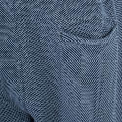 Pre Owned Roberto Cavalli Grey Logo Men's Track Suit L