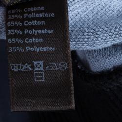 Pre Owned Roberto Cavalli Grey Logo Men's Track Suit L