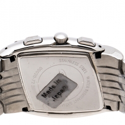 Pre Owned Roberto Cavalli Silver Stainless Steel Kite Chronograph R7253975015 Men's Wristwatch 38 mm