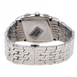 Pre Owned Roberto Cavalli Silver Stainless Steel Kite Chronograph R7253975015 Men's Wristwatch 38 mm