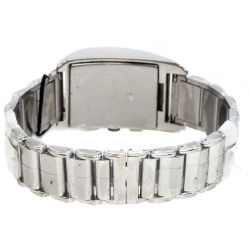 Pre Owned Roberto Cavalli Grey Stainless Steel Eson R7253955025 Men's Wristwatch 31 mm