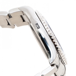 مملوكة مسبقًا Rolex Blue Stainless Steel Oyster Perpetual Yacht-Master 116622 Men's Wristwatch 40 mm