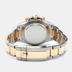 مملوكة مسبقًا Rolex Champagne 18K Yellow Gold Oystersteel Cosmograph Daytona M116503-003 Men's Wristwatch 40 mm