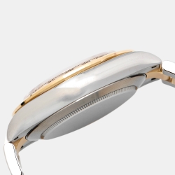 مملوكة مسبقًا Rolex Champagne 18K Yellow Gold Oystersteel Cosmograph Daytona M116503-003 Men's Wristwatch 40 mm