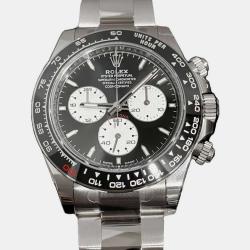 Black 18k Cosmograph 126529LN Automatic Men's Wristwatch 40