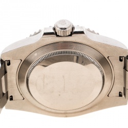 Pre Owned Rolex Black Stainless Steel Oyster Perpetual Submariner 114060 Men's Wristwatch 40 mm