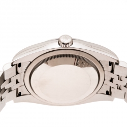 مملوكة مسبقًا Rolex Blue Stainless Steel Datejust 36 116200BLSO Men's Wristwatch 36 mm