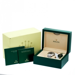 مملوكة مسبقًا Rolex Blue Stainless Steel Datejust 36 116200BLSO Men's Wristwatch 36 mm