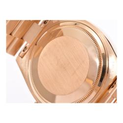 Rolex Black 18K Yellow Gold Oysterquartz Day-Date Men's Wristwatch 34MM